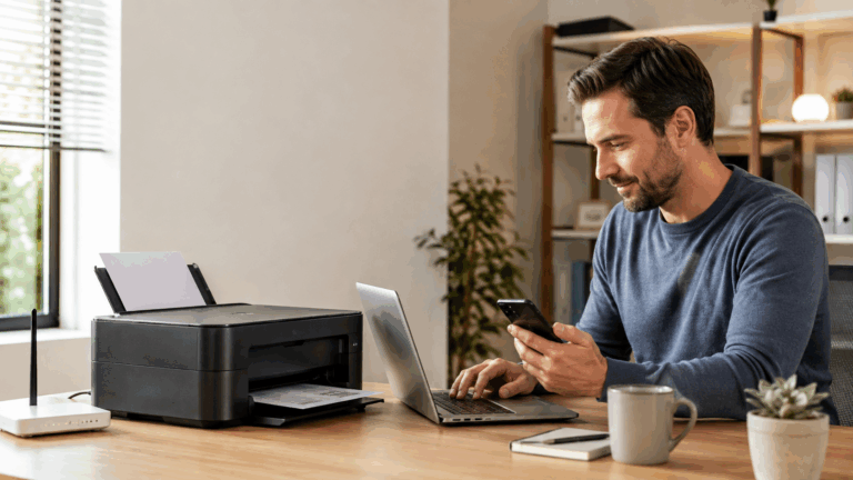 how to connect printer to wifi